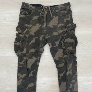 Camo Skinny Cargo Joggers